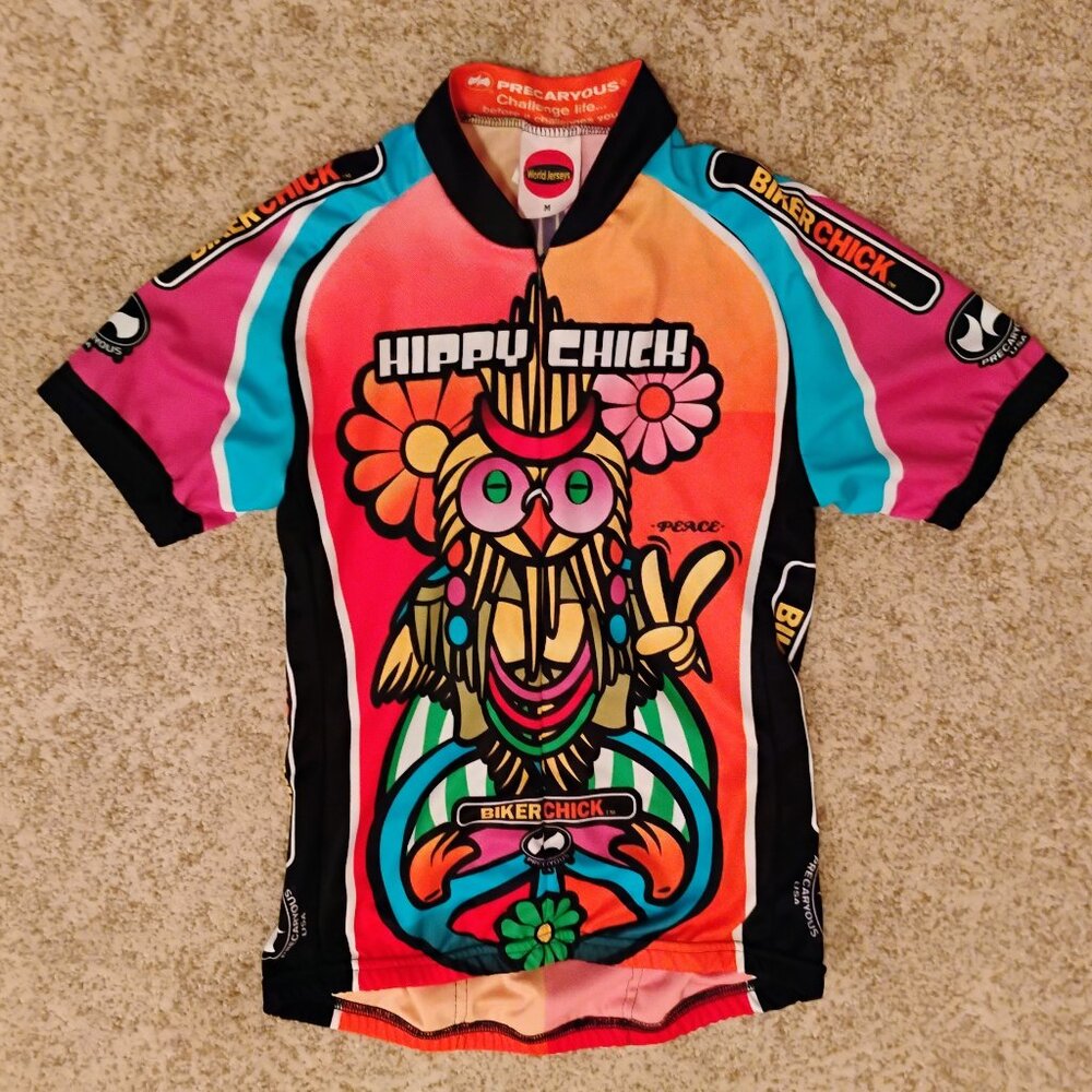 Bike Jersey - Hippy Chick, Biker Chick